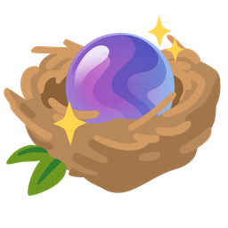 empty nest and crystal ball