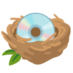 empty nest and optical disk