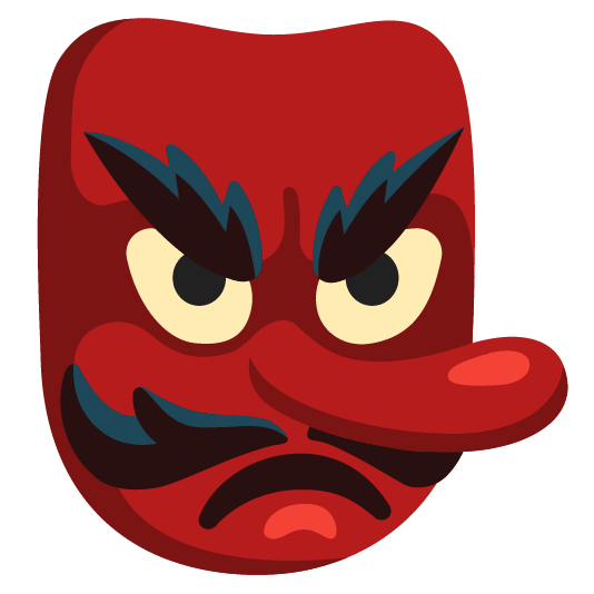 Enraged face and Goblin