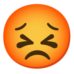 enraged face and persevering face