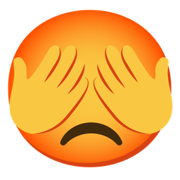 enraged face and see-no-evil monkey