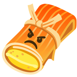 enraged face and tamale