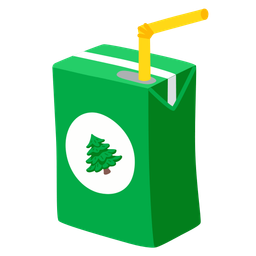 evergreen tree and beverage box