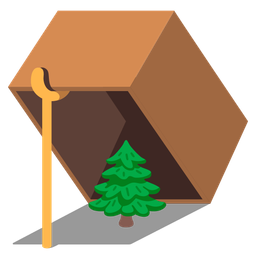 evergreen tree and mouse trap