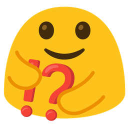 exclamation question mark and people hugging