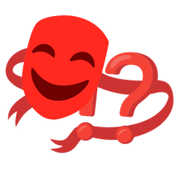 exclamation question mark and performing arts