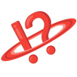 exclamation question mark and ringed planet