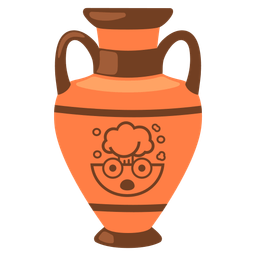 exploding head and amphora