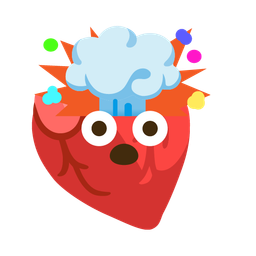 exploding head and anatomical heart