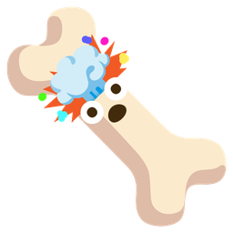 exploding head and bone