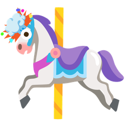 exploding head and carousel horse