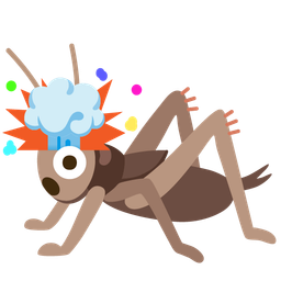 exploding head and cricket