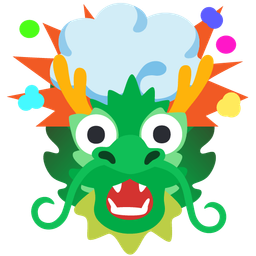 exploding head and dragon