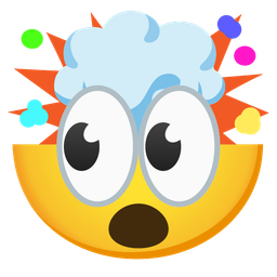 exploding head and eyes