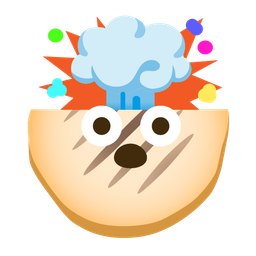 exploding head and flatbread