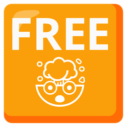 exploding head and FREE button