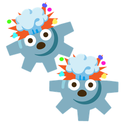 exploding head and gear