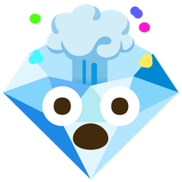 exploding head and gem stone