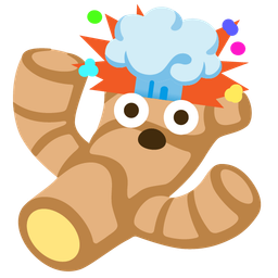 exploding head and ginger root