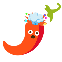 exploding head and hot pepper