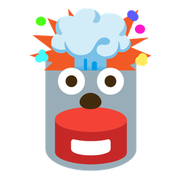 exploding head and low battery