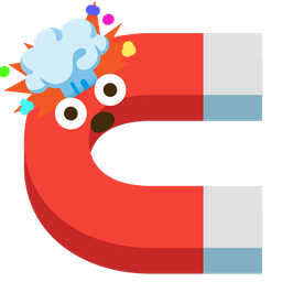 exploding head and magnet