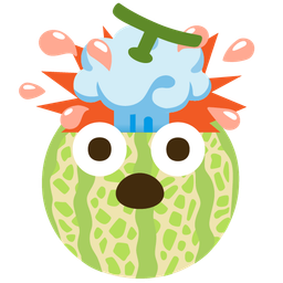 exploding head and melon
