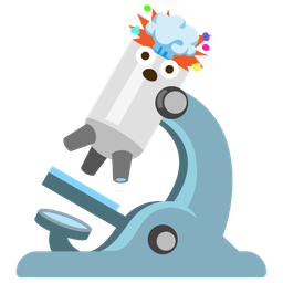 exploding head and microscope