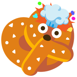 exploding head and pretzel