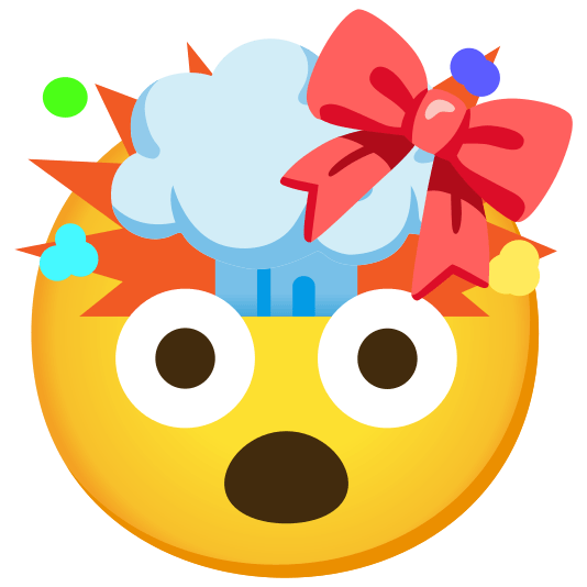 Exploding head and Ribbon