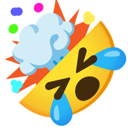 Exploding head and Rolling on the floor laughing