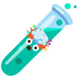exploding head and test tube
