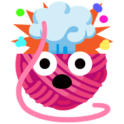 exploding head and yarn