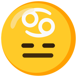 expressionless face and Cancer