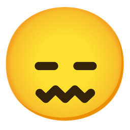 expressionless face and confounded face