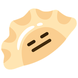 expressionless face and dumpling