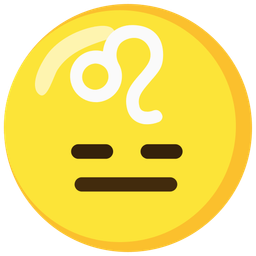 expressionless face and Leo