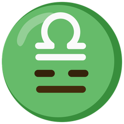 expressionless face and Libra