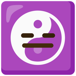 expressionless face and yin yang