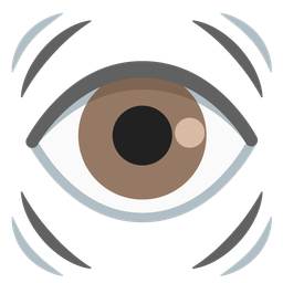 eye and beating heart