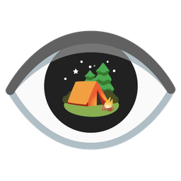 eye and camping