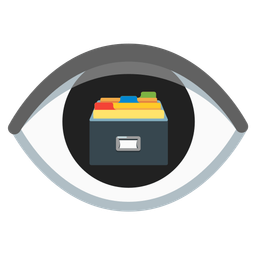 eye and card file box