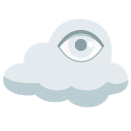 eye and cloud
