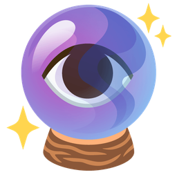 eye and crystal ball