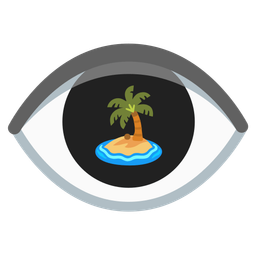 eye and desert island