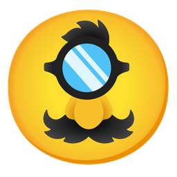 eye and disguised face