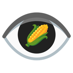 eye and ear of corn