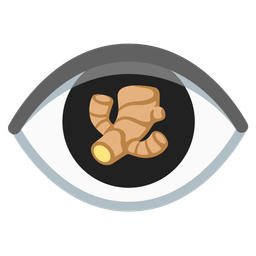 eye and ginger root