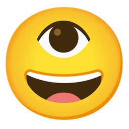 Eye and Grinning face