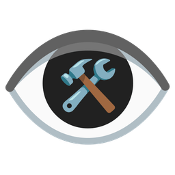 eye and hammer and wrench